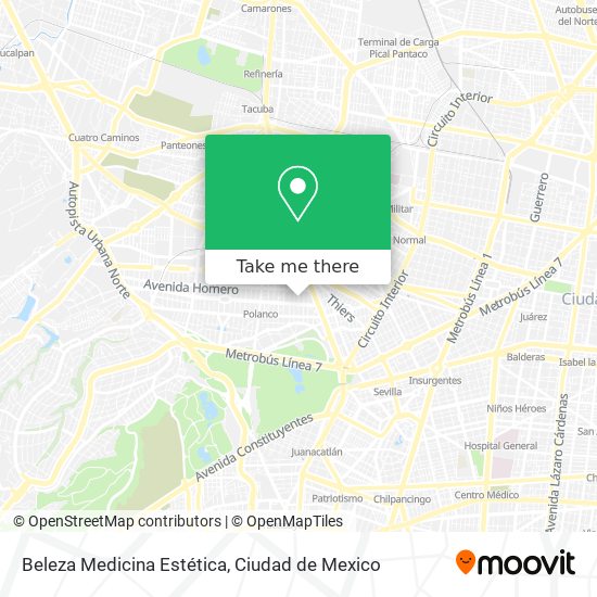 Beleza Medicina Estética map