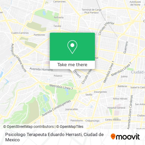 Psicologo Terapeuta Eduardo Herrasti map