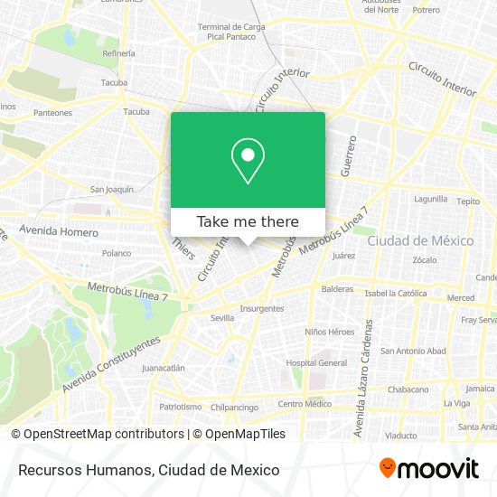 Recursos Humanos map