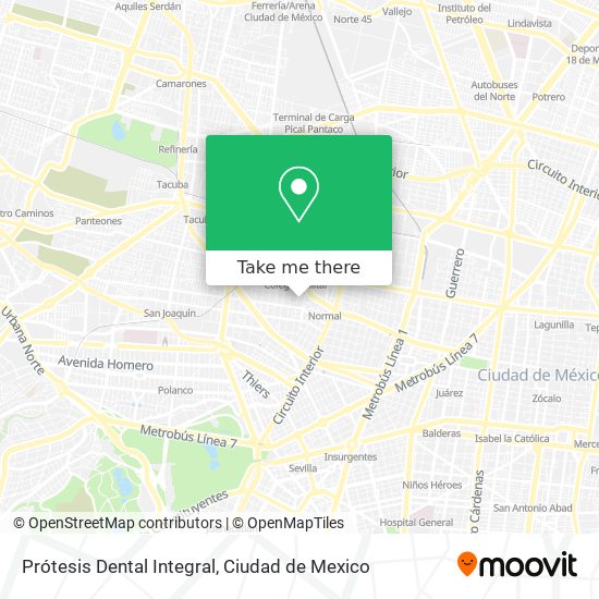 Prótesis Dental Integral map