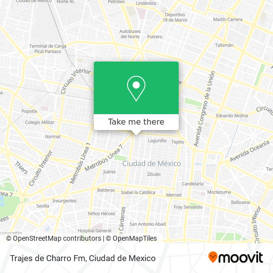 Mapa de Trajes de Charro Fm
