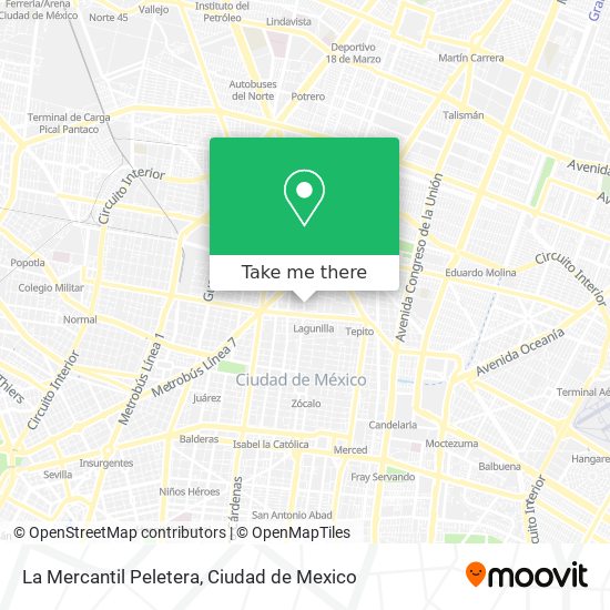 La Mercantil Peletera map