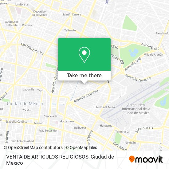 VENTA DE ARTICULOS RELIGIOSOS map