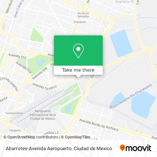 Mapa de Abarrotes-Avenida Aeropuerto