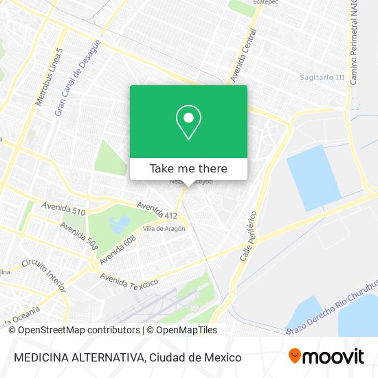 Mapa de MEDICINA ALTERNATIVA