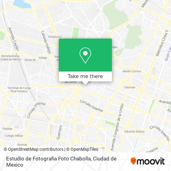Estudio de Fotografia Foto Chabolla map