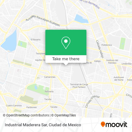 Industrial Maderera Sar map