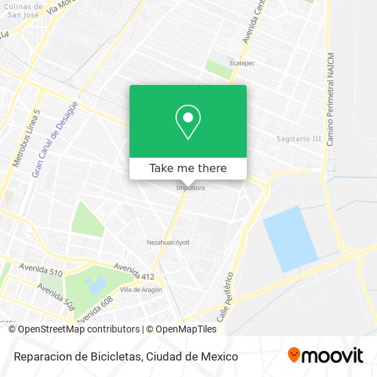 Reparacion de Bicicletas map