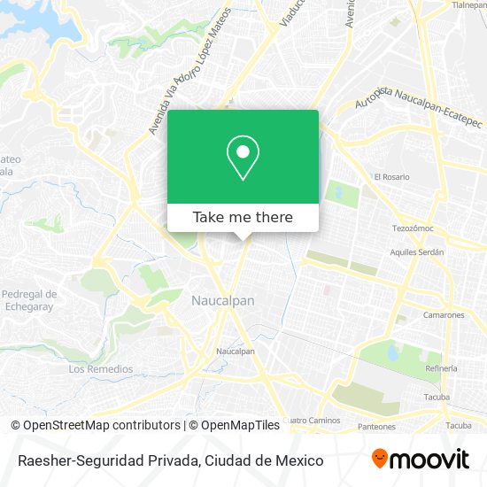 Raesher-Seguridad Privada map