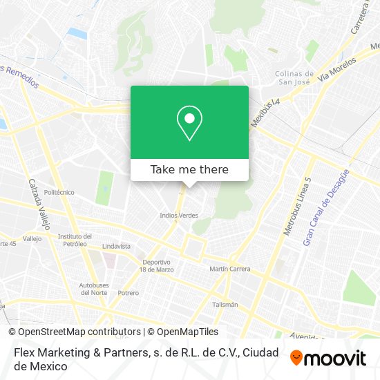 Mapa de Flex Marketing & Partners, s. de R.L. de C.V.