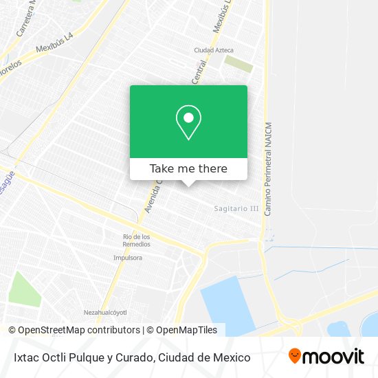Mapa de Ixtac Octli Pulque y Curado