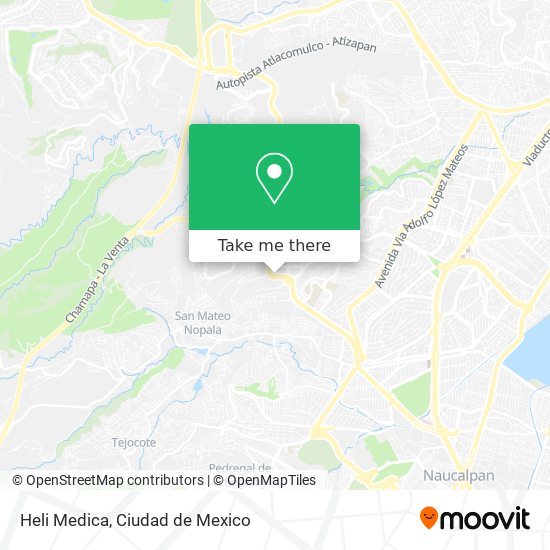 Mapa de Heli Medica