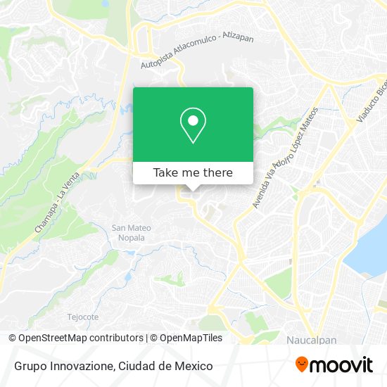 Mapa de Grupo Innovazione
