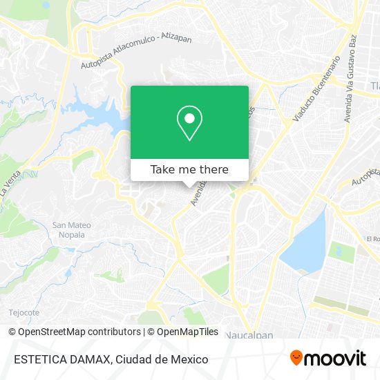 ESTETICA DAMAX map