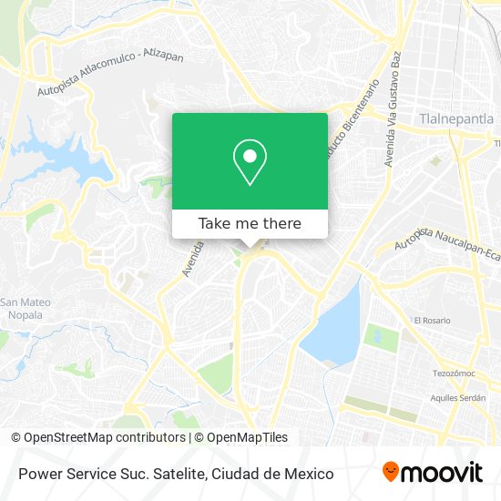 Power Service Suc. Satelite map
