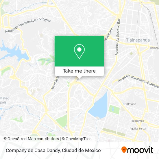 Mapa de Company de Casa Dandy