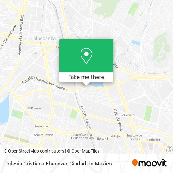 Iglesia Cristiana Ebenezer map