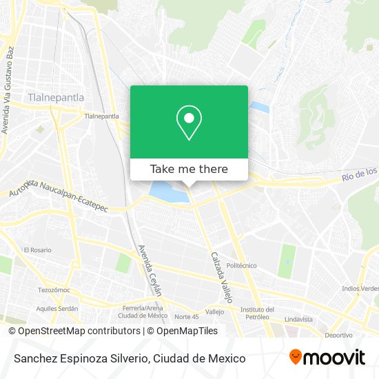 Sanchez Espinoza Silverio map