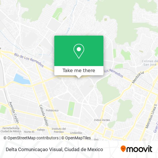 Delta Comunicaçao Visual map