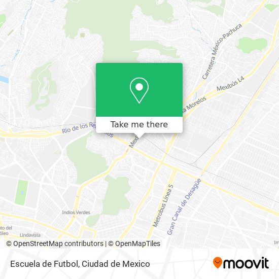Escuela de Futbol map