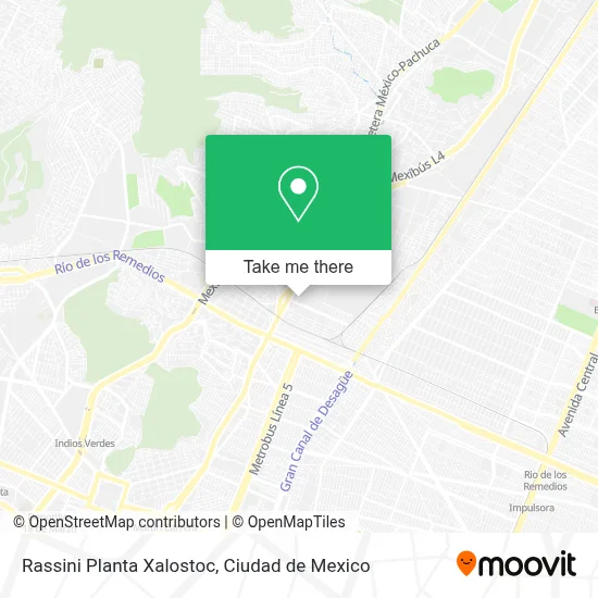 Rassini Planta Xalostoc map