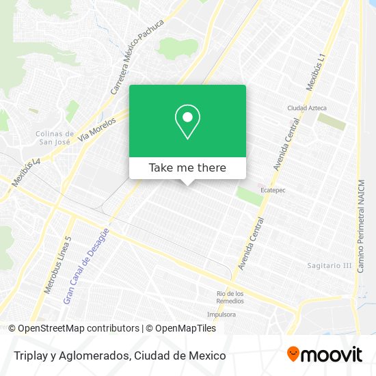 Triplay y Aglomerados map