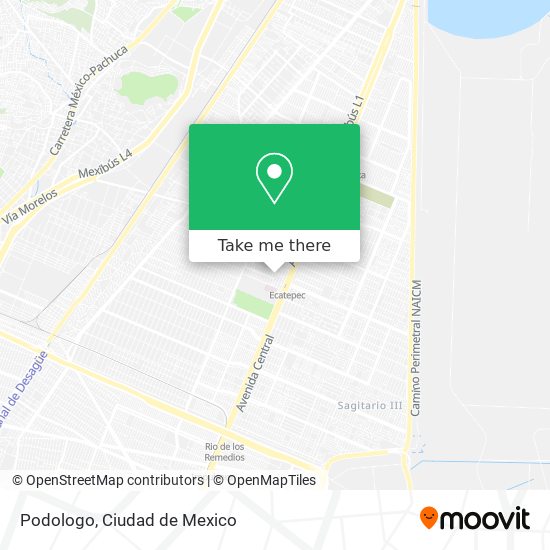 Mapa de Podologo