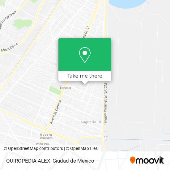 Mapa de QUIROPEDIA ALEX