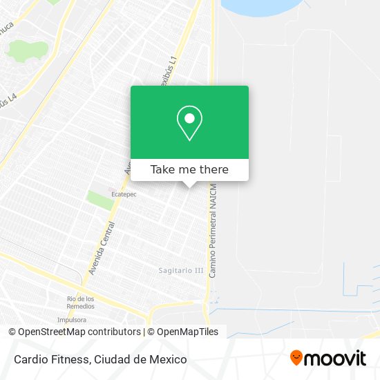Cardio Fitness map