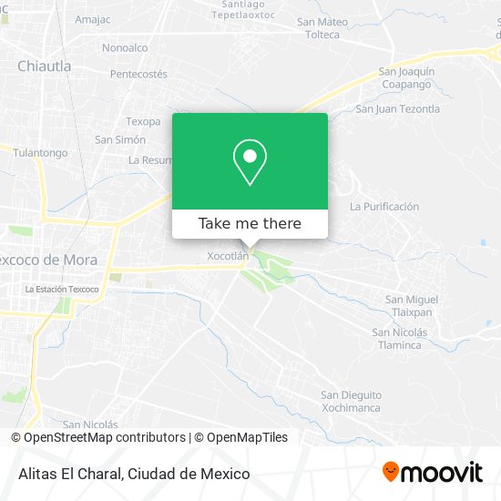 Alitas El Charal map