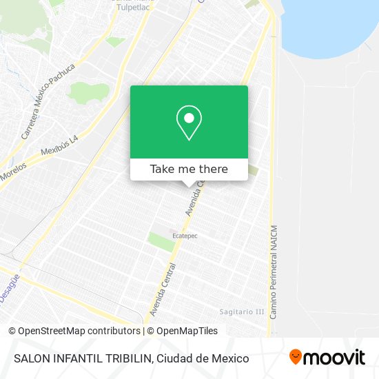 SALON INFANTIL TRIBILIN map