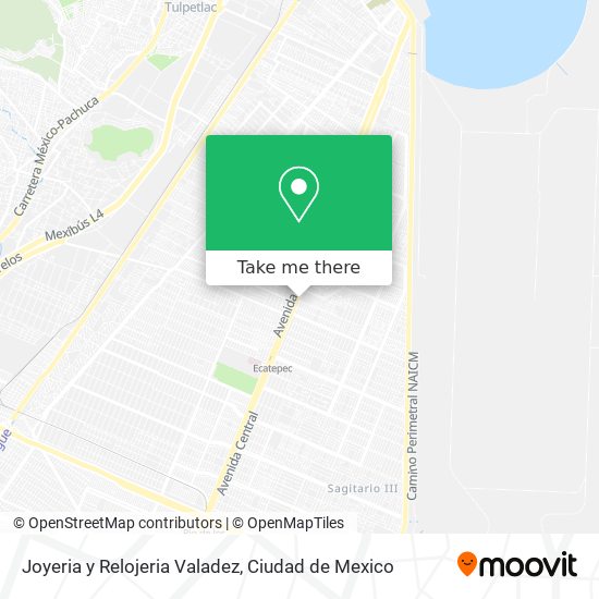 Joyeria y Relojeria Valadez map