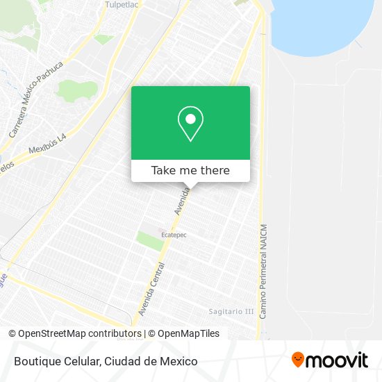 Boutique Celular map