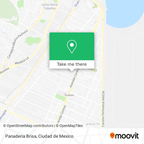 Panaderia Brisa map