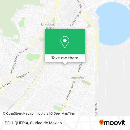 Mapa de PELUQUERIA