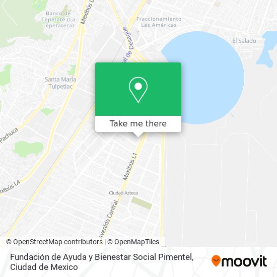 Fundación de Ayuda y Bienestar Social Pimentel map