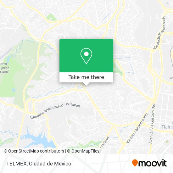 Mapa de TELMEX