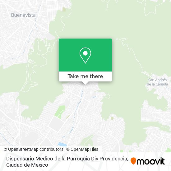 Dispensario Medico de la Parroquia Div Providencia map