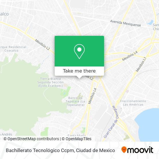 Bachillerato Tecnológico Ccpm map