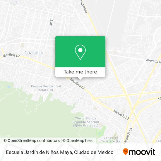 Escuela Jardín de Niños Maya map