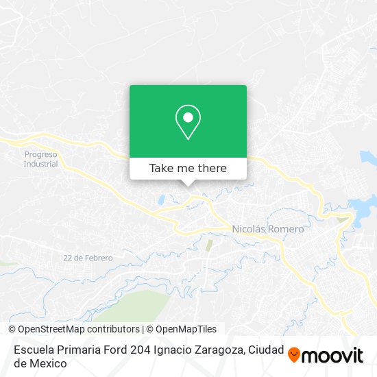 Escuela Primaria Ford 204 Ignacio Zaragoza map