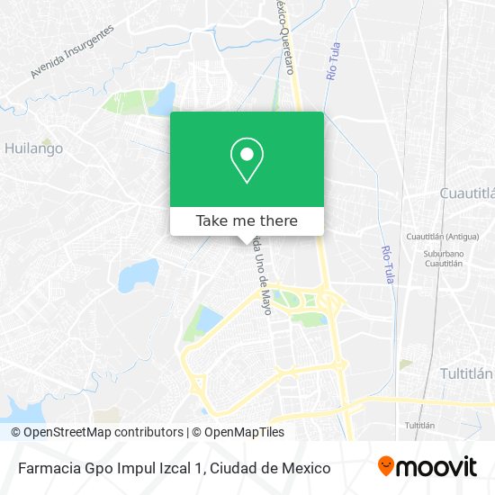 Mapa de Farmacia Gpo Impul Izcal 1