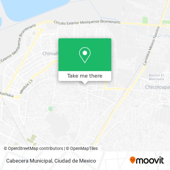 Mapa de Cabecera Municipal