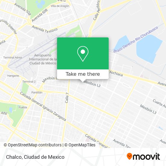 Mapa de Chalco