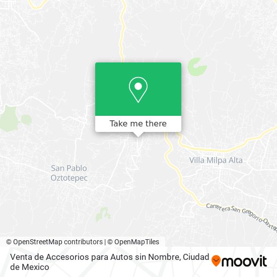 Venta de Accesorios para Autos sin Nombre map