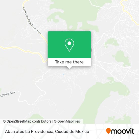 Mapa de Abarrotes La Providencia