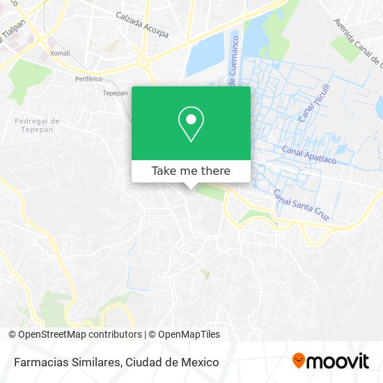 Farmacias Similares map