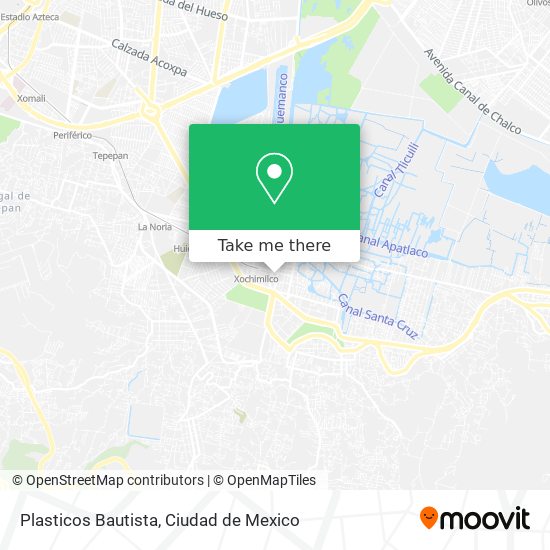 Plasticos Bautista map