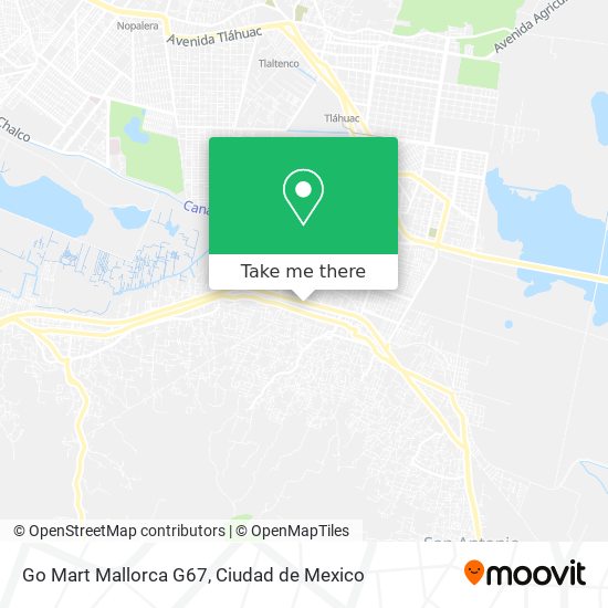 Mapa de Go Mart Mallorca G67