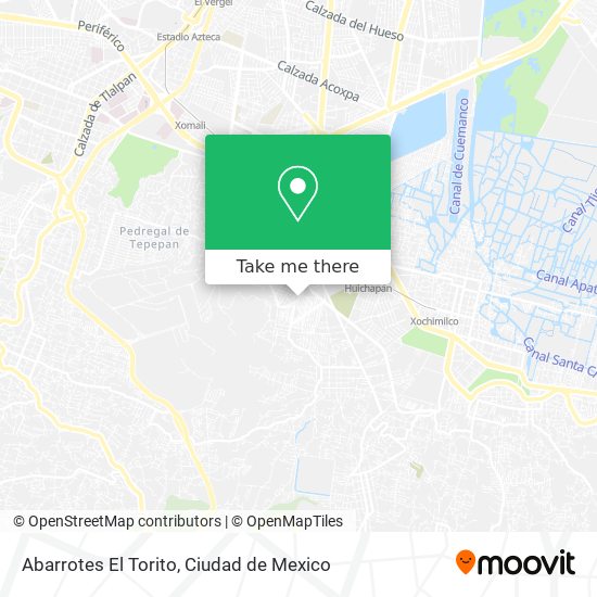 Abarrotes El Torito map